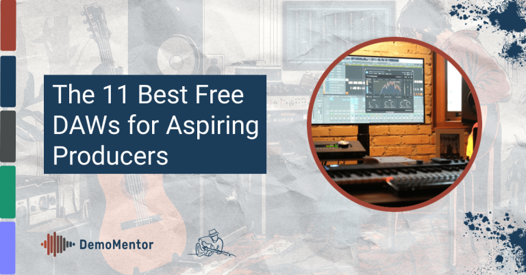 Feature image for article: the 11 best free daws for aspiring producers