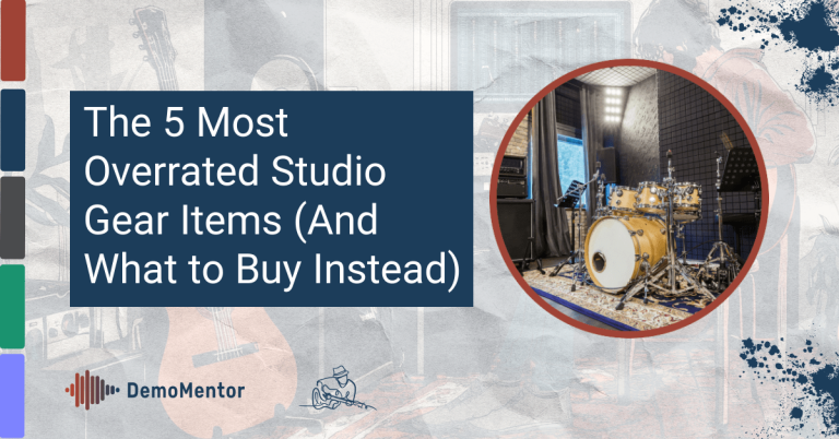 The 5 Most Overrated Studio Gear Items (And What To Buy Instead) 5 Feature image for article: the 5 most overrated studio gear items (and what to buy instead)
