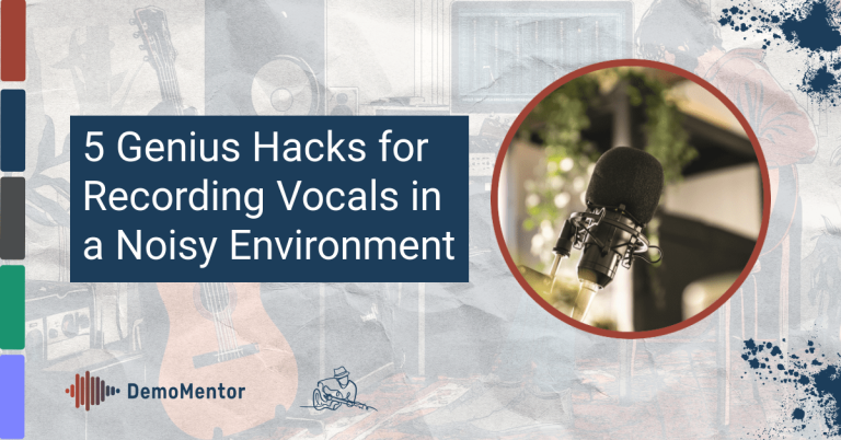 Feature image for article: 5 genius hacks for recording vocals in a noisy environment