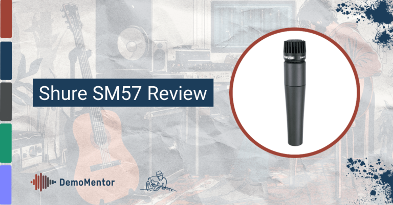Feature image for article: shure sm57 review: is it the ultimate instrument mic?
