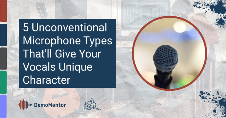 Feature image for article: 5 unconventional microphone types that'll give your vocals unique character