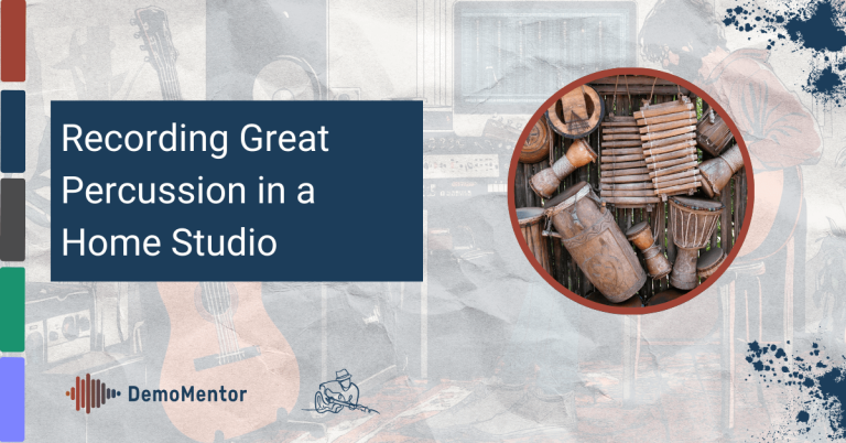 Recording Great Percussion Sounds At Home 4 Recording percussion at home feature image